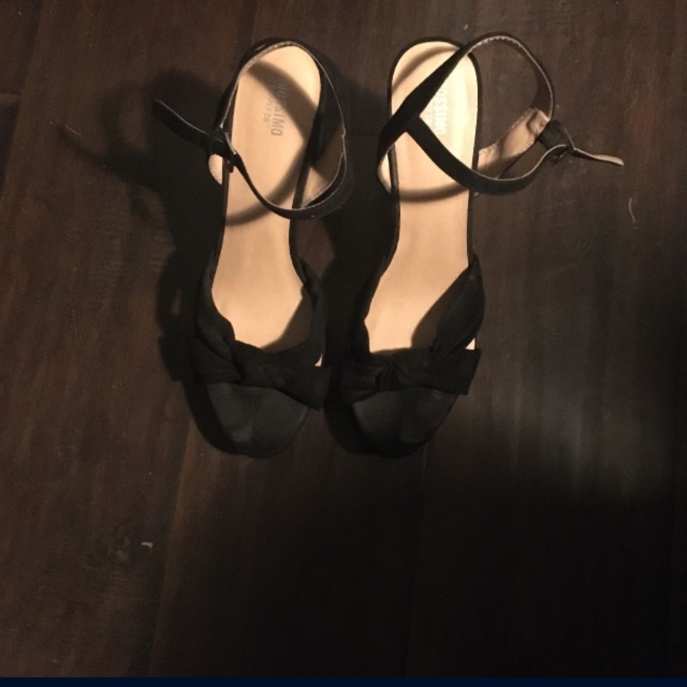 Black heels